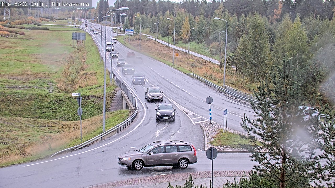 Kelikamerat Kuva tie 8300 Oulu Hiukkavaara, Oulu, Pohjois-Pohjanmaa