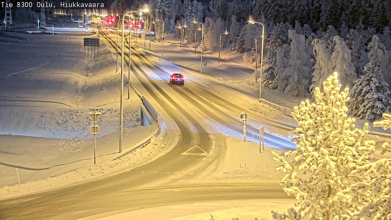 Kelikamerat Kuva tie 8300 Oulu Hiukkavaara, Oulu, Pohjois-Pohjanmaa