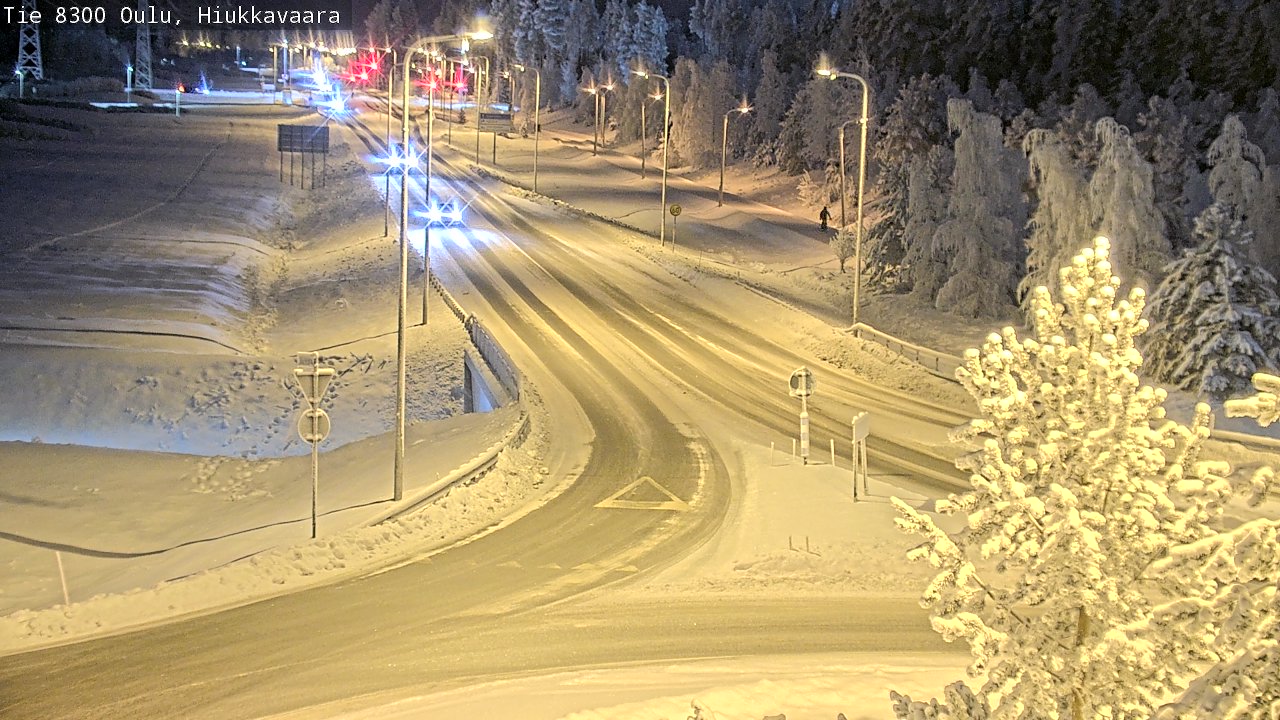 Kelikamerat Kuva tie 8300 Oulu Hiukkavaara, Oulu, Pohjois-Pohjanmaa