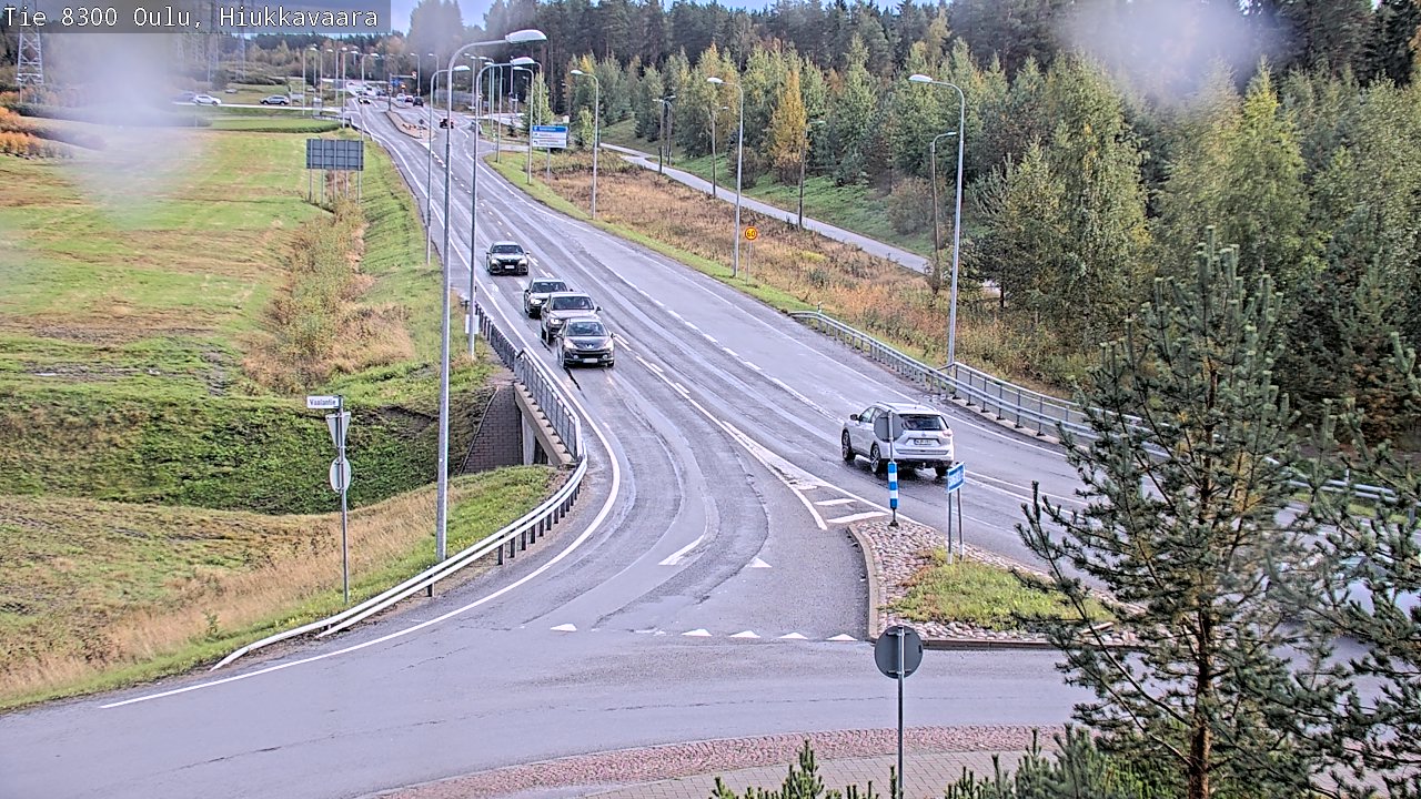 Kelikamerat Kuva tie 8300 Oulu Hiukkavaara, Oulu, Pohjois-Pohjanmaa