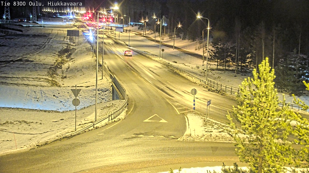 Kelikamerat Kuva tie 8300 Oulu Hiukkavaara, Oulu, Pohjois-Pohjanmaa