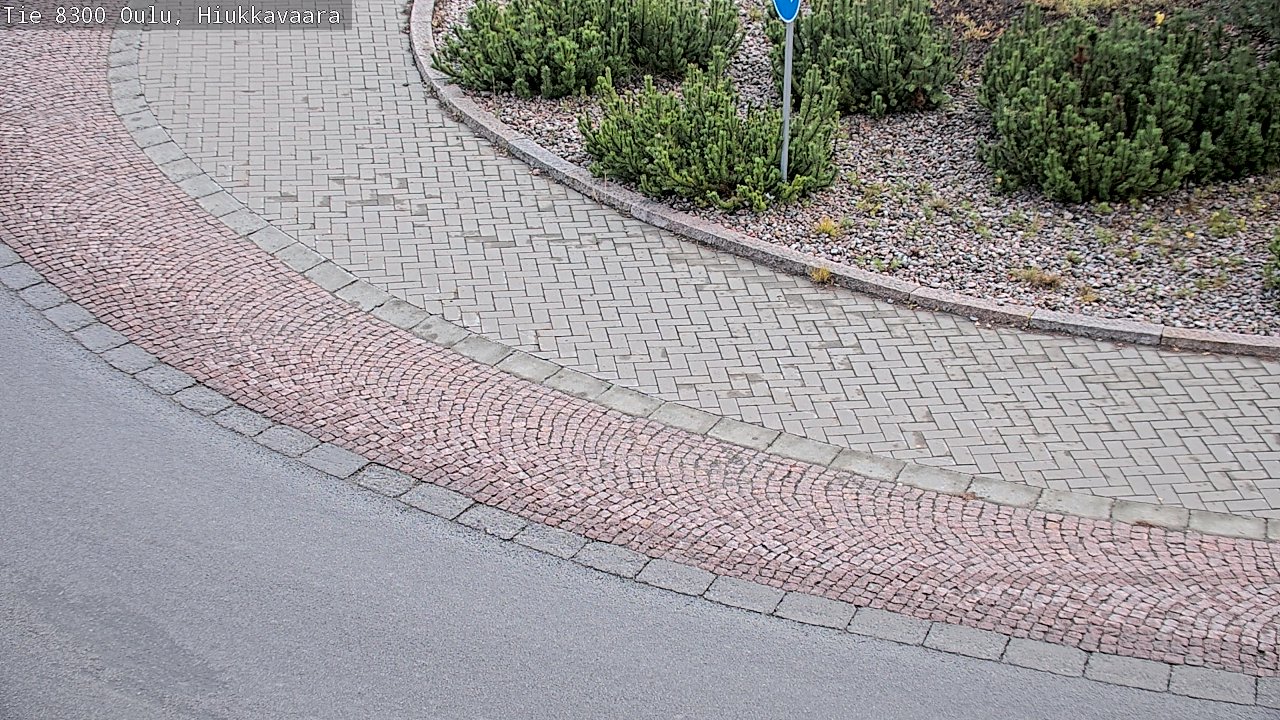 Kelikamerat Kuva tie 8300 Oulu Hiukkavaara, Oulu, Pohjois-Pohjanmaa