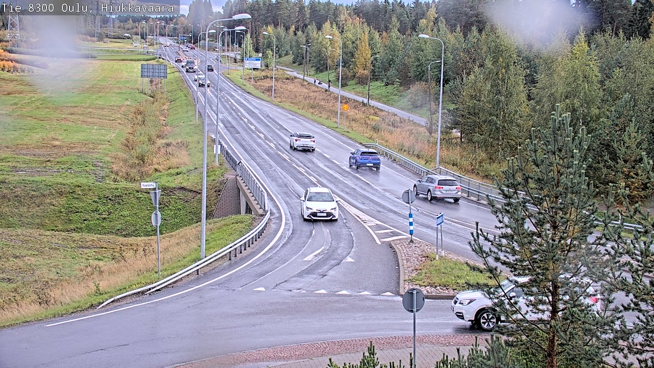 Kelikamerat Kuva tie 8300 Oulu Hiukkavaara, Oulu, Pohjois-Pohjanmaa