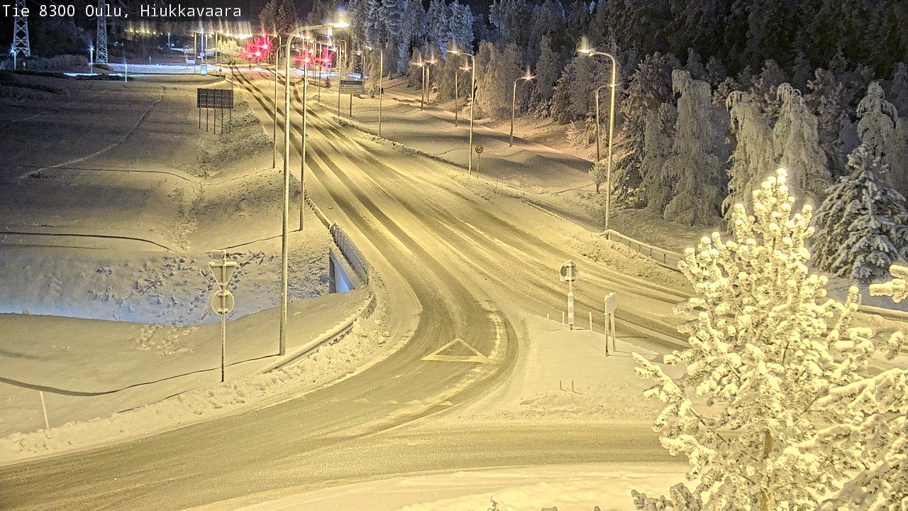 Kelikamerat Kuva tie 8300 Oulu Hiukkavaara, Oulu, Pohjois-Pohjanmaa