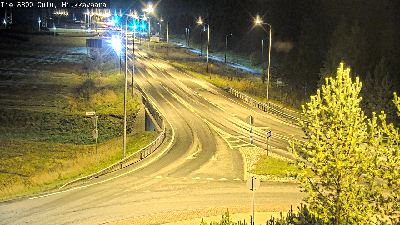Kelikamerat Kuva tie 8300 Oulu Hiukkavaara, Oulu, Pohjois-Pohjanmaa