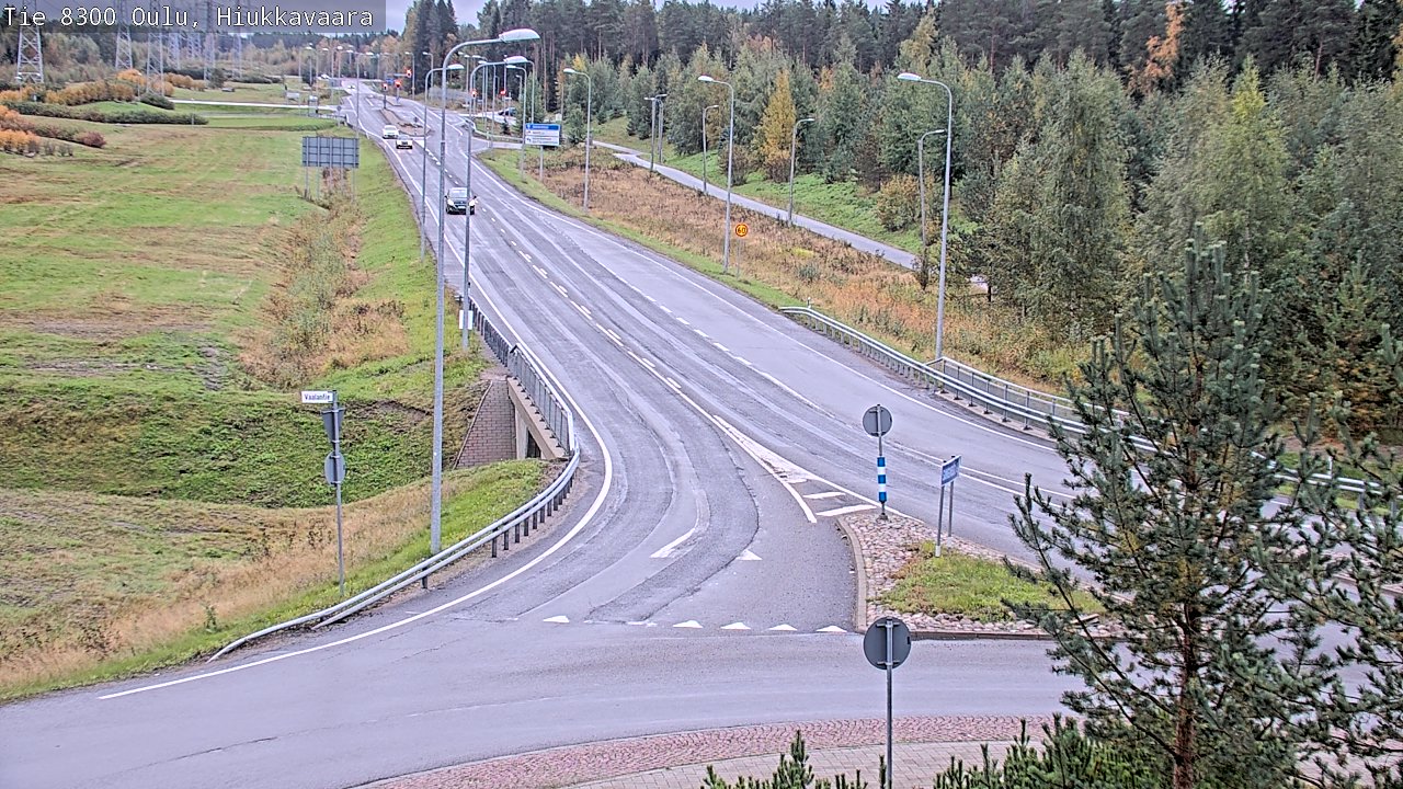 Kelikamerat Kuva tie 8300 Oulu Hiukkavaara, Oulu, Pohjois-Pohjanmaa