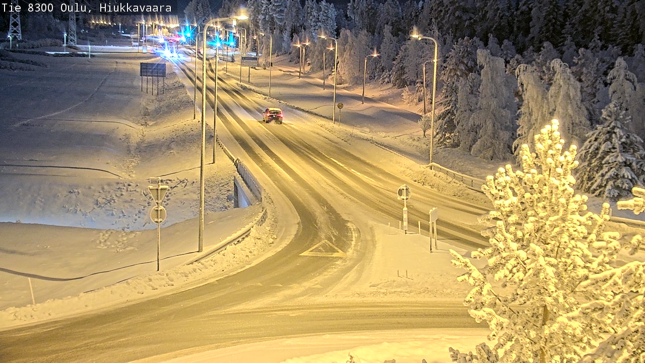 Kelikamerat Kuva tie 8300 Oulu Hiukkavaara, Oulu, Pohjois-Pohjanmaa