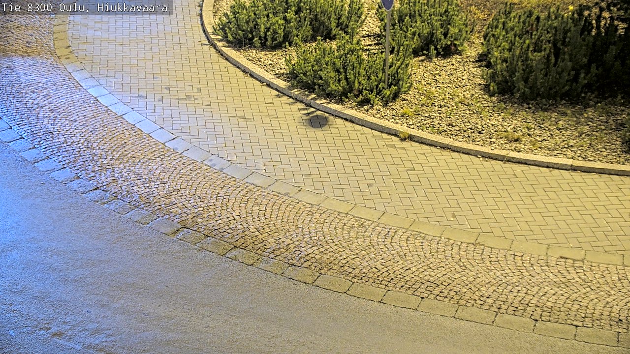 Kelikamerat Kuva tie 8300 Oulu Hiukkavaara, Oulu, Pohjois-Pohjanmaa