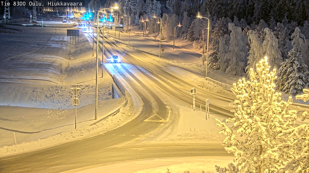 Kelikamerat Kuva tie 8300 Oulu Hiukkavaara, Oulu, Pohjois-Pohjanmaa