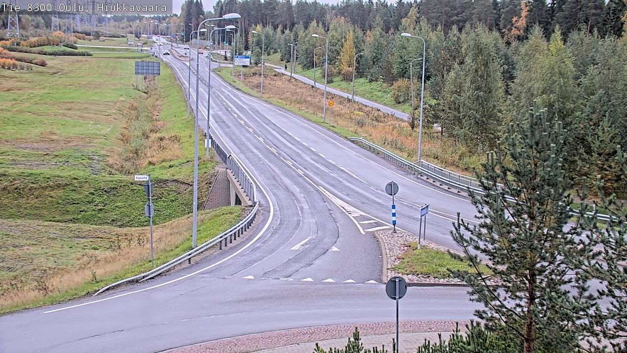 Kelikamerat Kuva tie 8300 Oulu Hiukkavaara, Oulu, Pohjois-Pohjanmaa