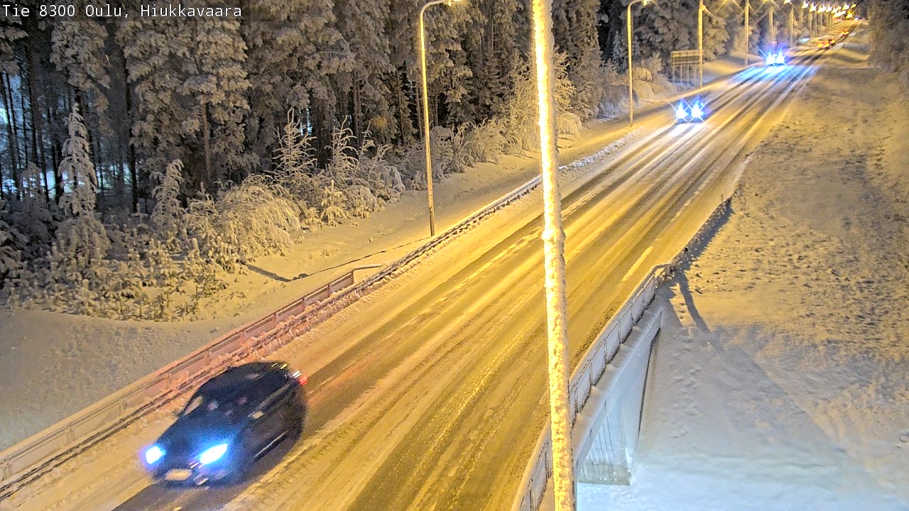 Kelikamerat Kuva tie 8300 Oulu Hiukkavaara, Oulu, Pohjois-Pohjanmaa