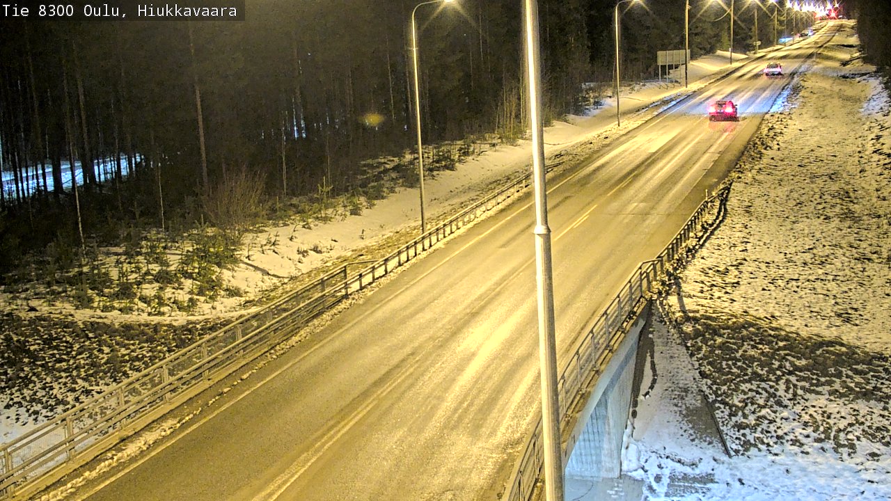 Kelikamerat Kuva tie 8300 Oulu Hiukkavaara, Oulu, Pohjois-Pohjanmaa