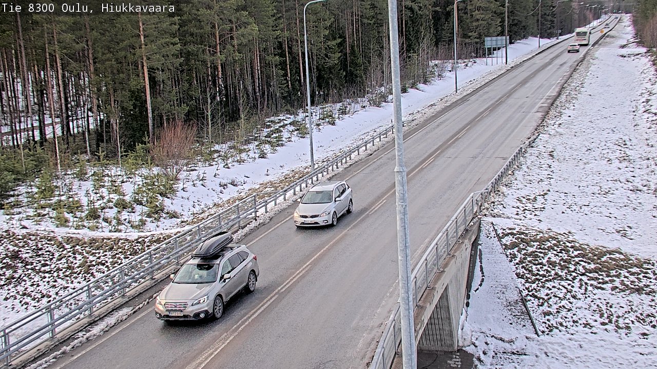 Kelikamerat Kuva tie 8300 Oulu Hiukkavaara, Oulu, Pohjois-Pohjanmaa