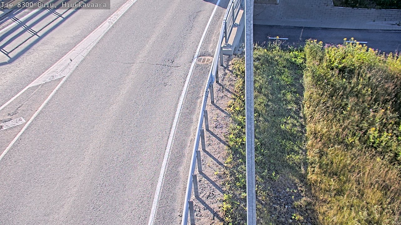 Kelikamerat Kuva tie 8300 Oulu Hiukkavaara, Oulu, Pohjois-Pohjanmaa