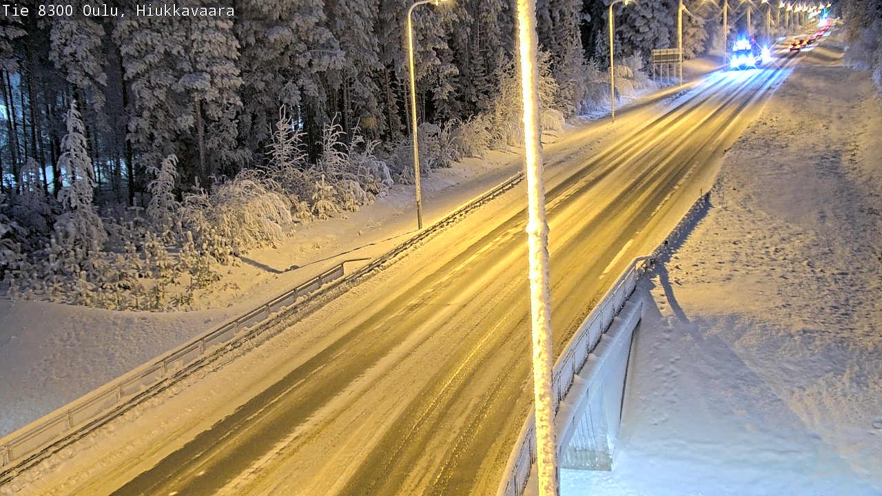 Kelikamerat Kuva tie 8300 Oulu Hiukkavaara, Oulu, Pohjois-Pohjanmaa