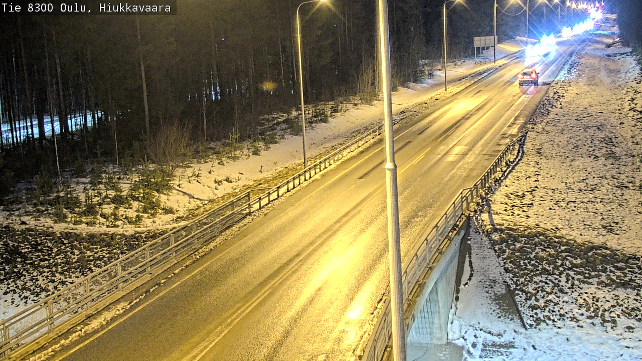 Kelikamerat Kuva tie 8300 Oulu Hiukkavaara, Oulu, Pohjois-Pohjanmaa