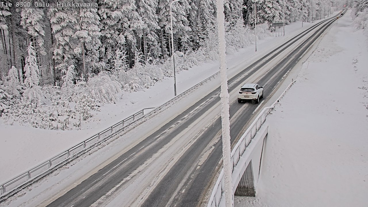 Kelikamerat Kuva tie 8300 Oulu Hiukkavaara, Oulu, Pohjois-Pohjanmaa