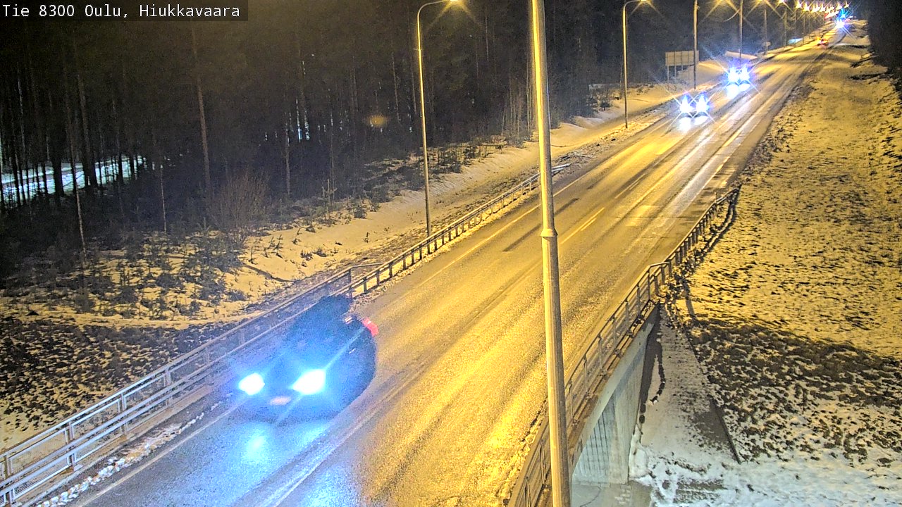 Kelikamerat Kuva tie 8300 Oulu Hiukkavaara, Oulu, Pohjois-Pohjanmaa