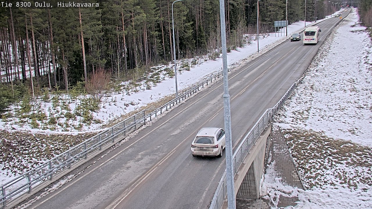 Kelikamerat Kuva tie 8300 Oulu Hiukkavaara, Oulu, Pohjois-Pohjanmaa