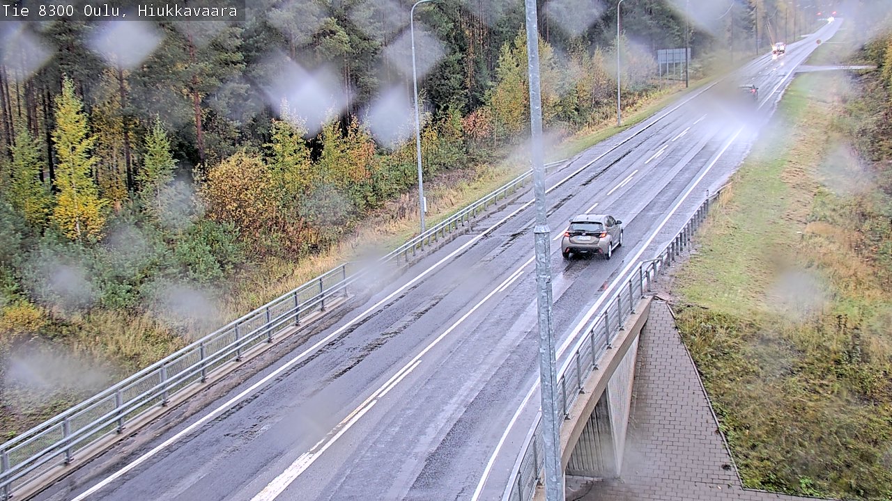 Weather Camera Image road 8300 Oulu Hiukkavaara, Oulu, Pohjois-Pohjanmaa