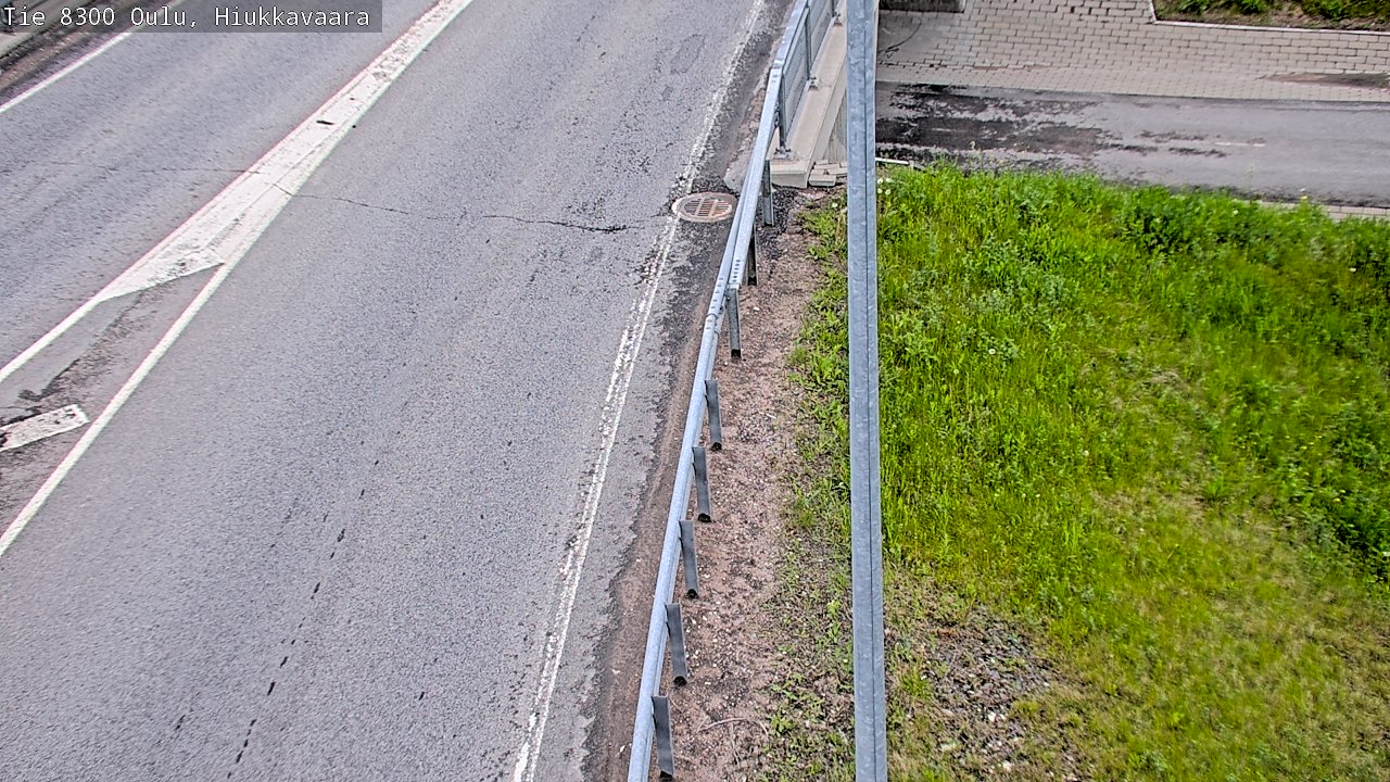 Kelikamerat Kuva tie 8300 Oulu Hiukkavaara, Oulu, Pohjois-Pohjanmaa