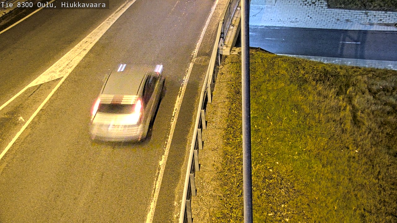 Kelikamerat Kuva tie 8300 Oulu Hiukkavaara, Oulu, Pohjois-Pohjanmaa