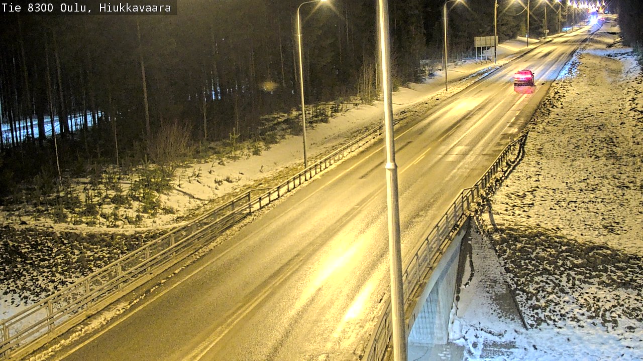 Kelikamerat Kuva tie 8300 Oulu Hiukkavaara, Oulu, Pohjois-Pohjanmaa