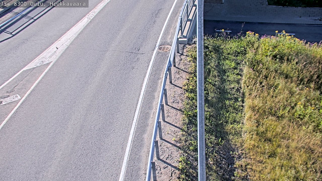 Kelikamerat Kuva tie 8300 Oulu Hiukkavaara, Oulu, Pohjois-Pohjanmaa
