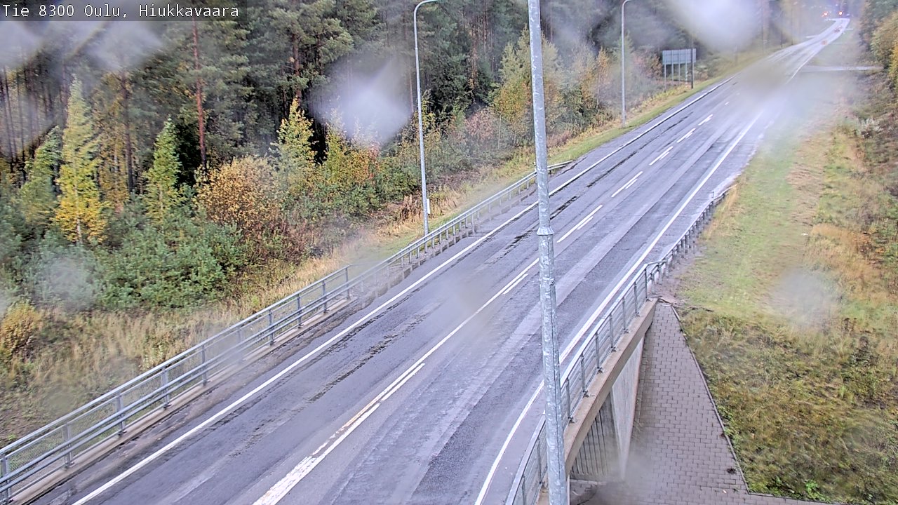 Weather Camera Image road 8300 Oulu Hiukkavaara, Oulu, Pohjois-Pohjanmaa