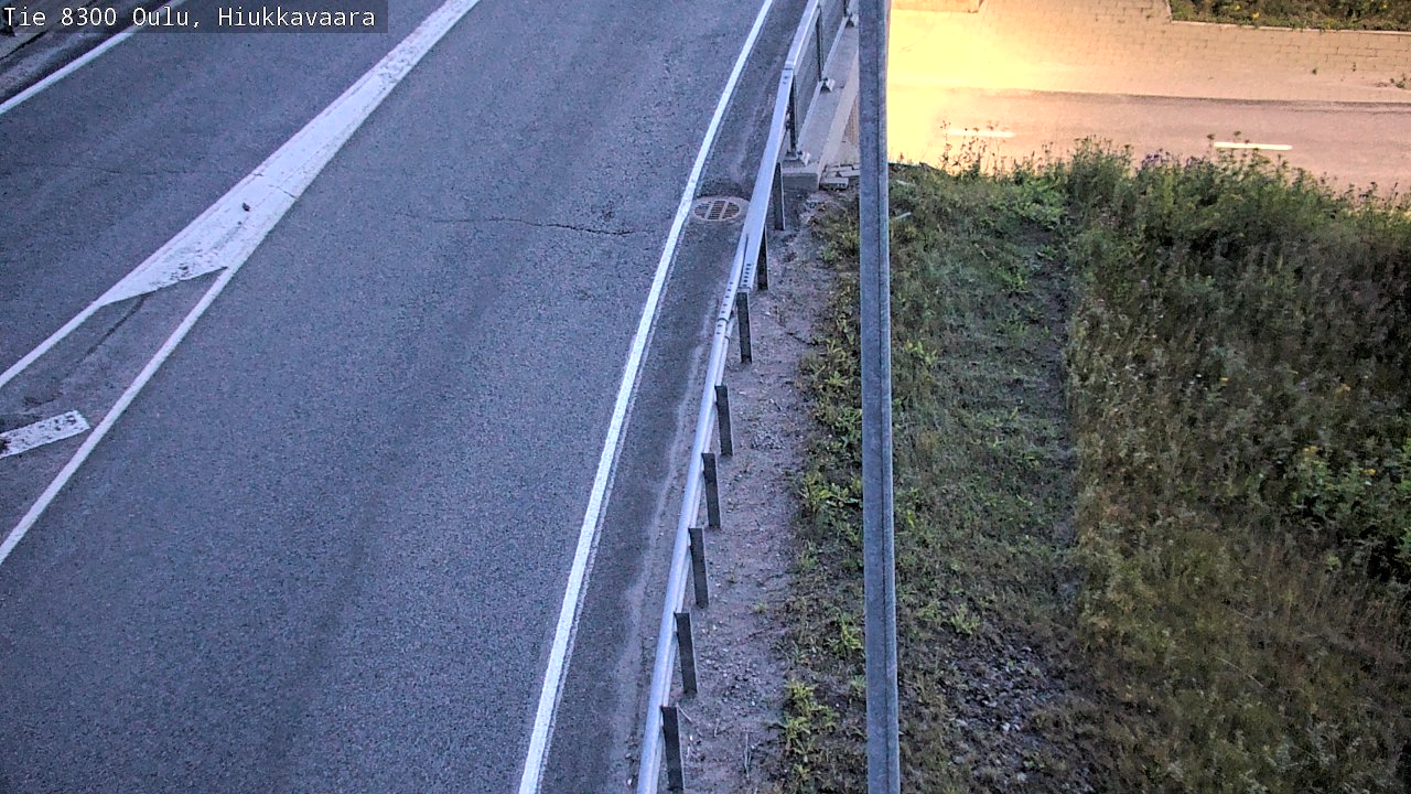Kelikamerat Kuva tie 8300 Oulu Hiukkavaara, Oulu, Pohjois-Pohjanmaa