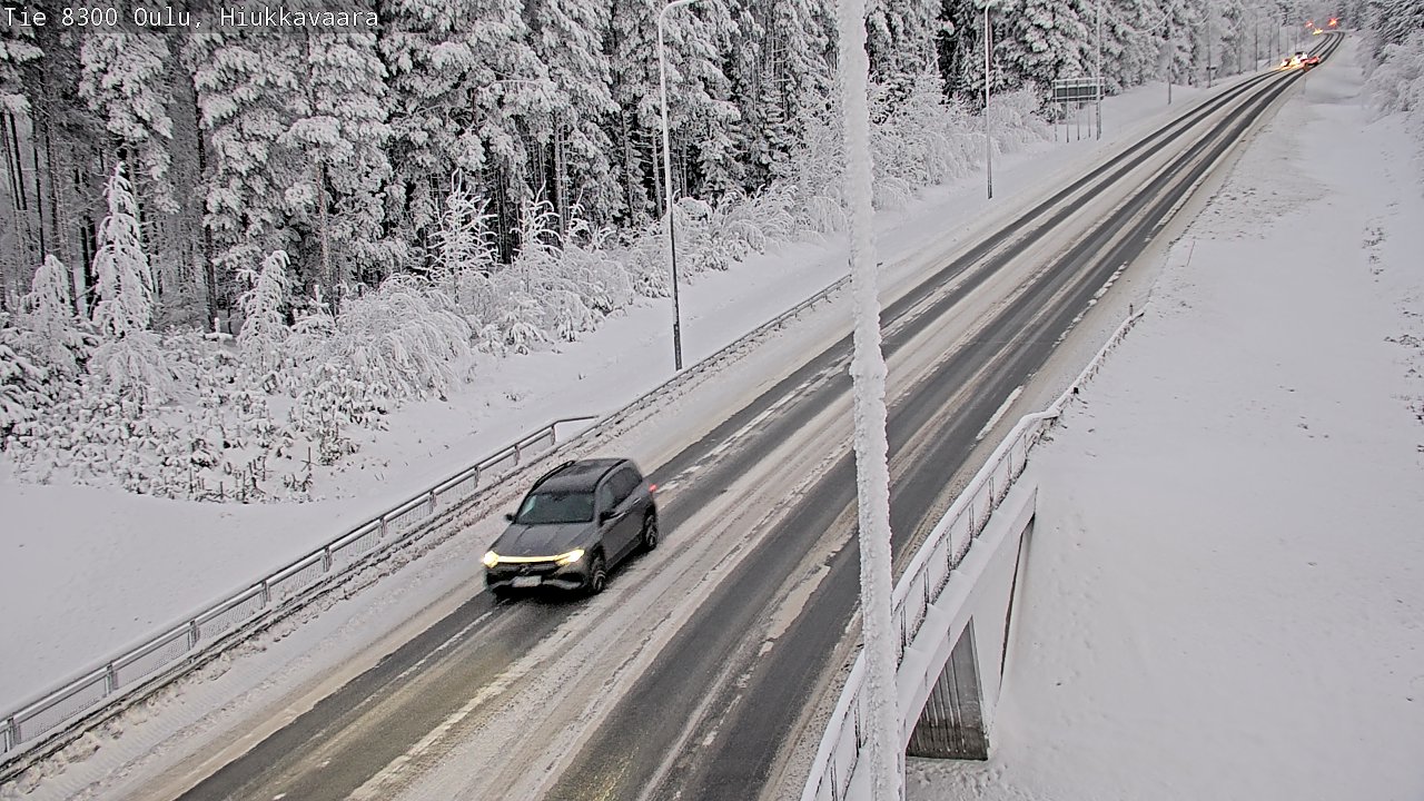 Kelikamerat Kuva tie 8300 Oulu Hiukkavaara, Oulu, Pohjois-Pohjanmaa