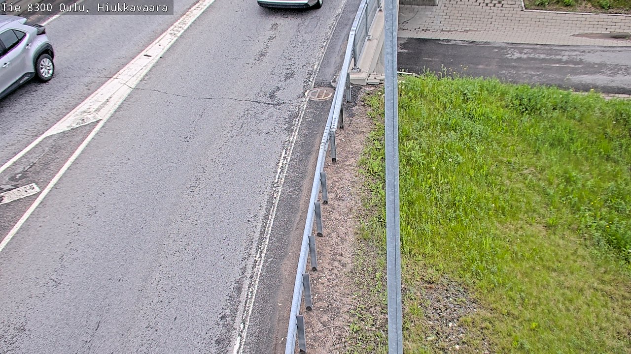 Kelikamerat Kuva tie 8300 Oulu Hiukkavaara, Oulu, Pohjois-Pohjanmaa