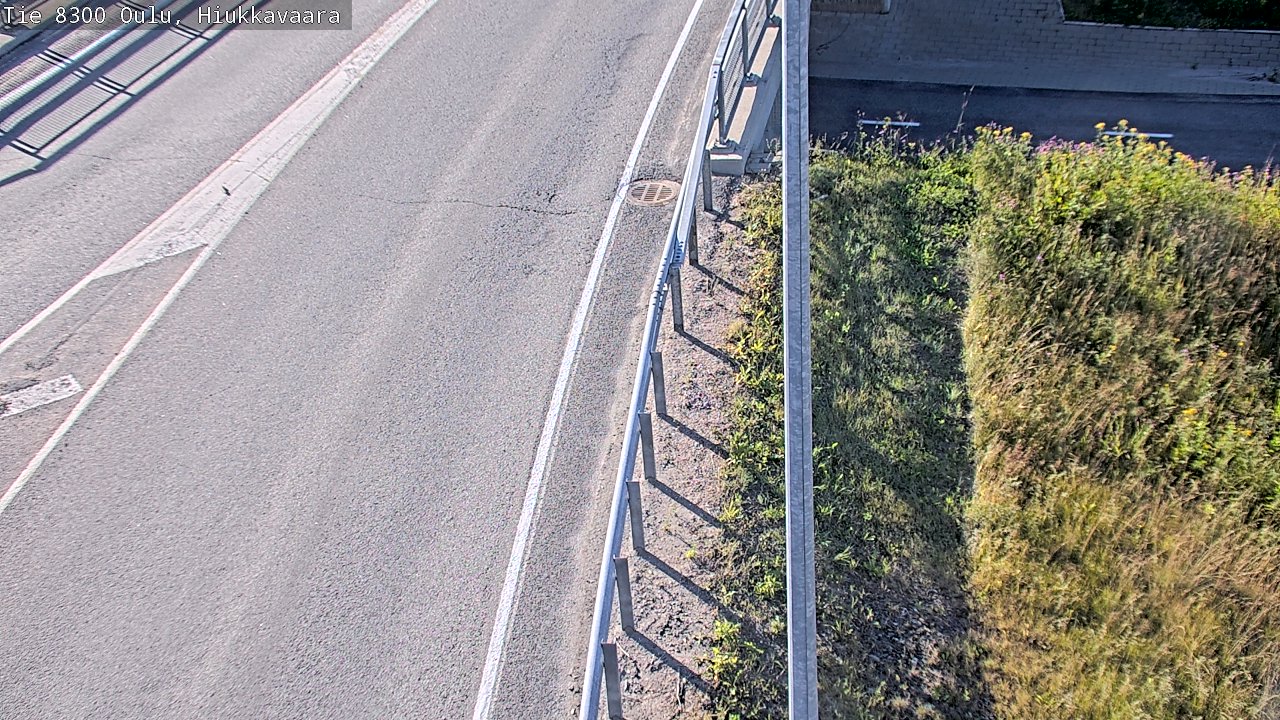 Kelikamerat Kuva tie 8300 Oulu Hiukkavaara, Oulu, Pohjois-Pohjanmaa