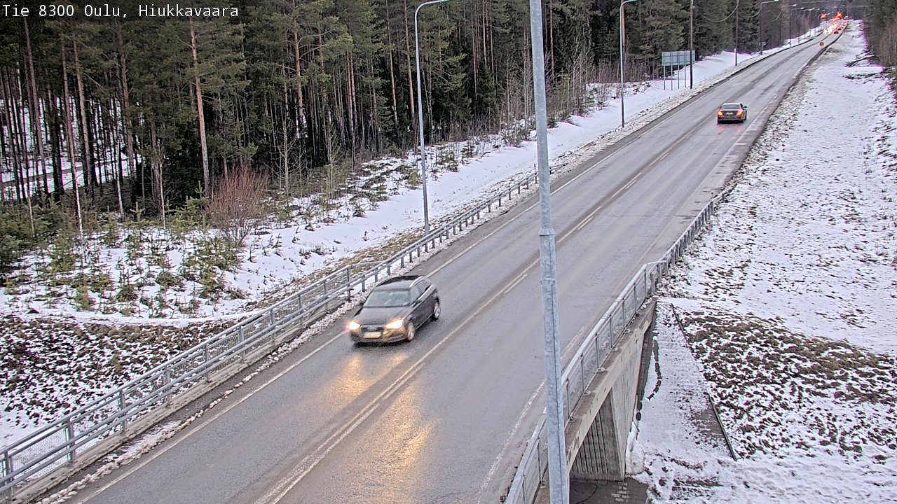 Kelikamerat Kuva tie 8300 Oulu Hiukkavaara, Oulu, Pohjois-Pohjanmaa