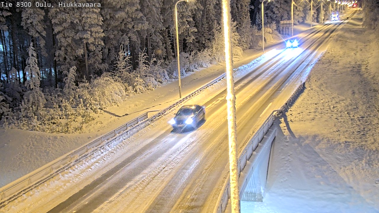 Kelikamerat Kuva tie 8300 Oulu Hiukkavaara, Oulu, Pohjois-Pohjanmaa