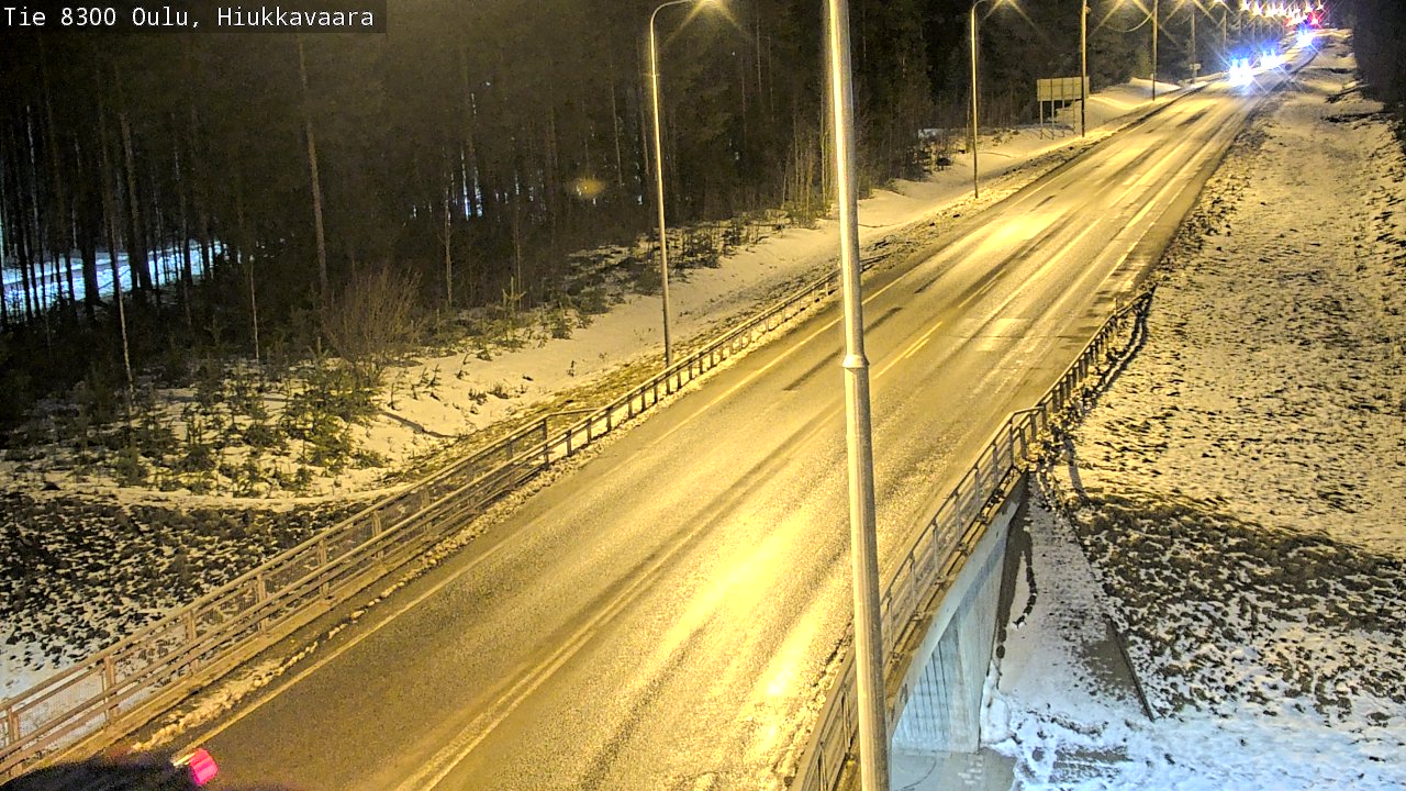 Kelikamerat Kuva tie 8300 Oulu Hiukkavaara, Oulu, Pohjois-Pohjanmaa