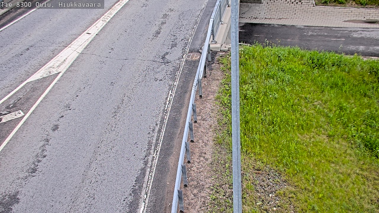 Kelikamerat Kuva tie 8300 Oulu Hiukkavaara, Oulu, Pohjois-Pohjanmaa