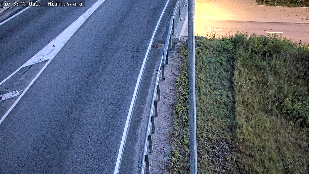 Kelikamerat Kuva tie 8300 Oulu Hiukkavaara, Oulu, Pohjois-Pohjanmaa