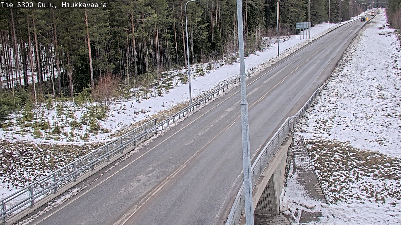 Kelikamerat Kuva tie 8300 Oulu Hiukkavaara, Oulu, Pohjois-Pohjanmaa