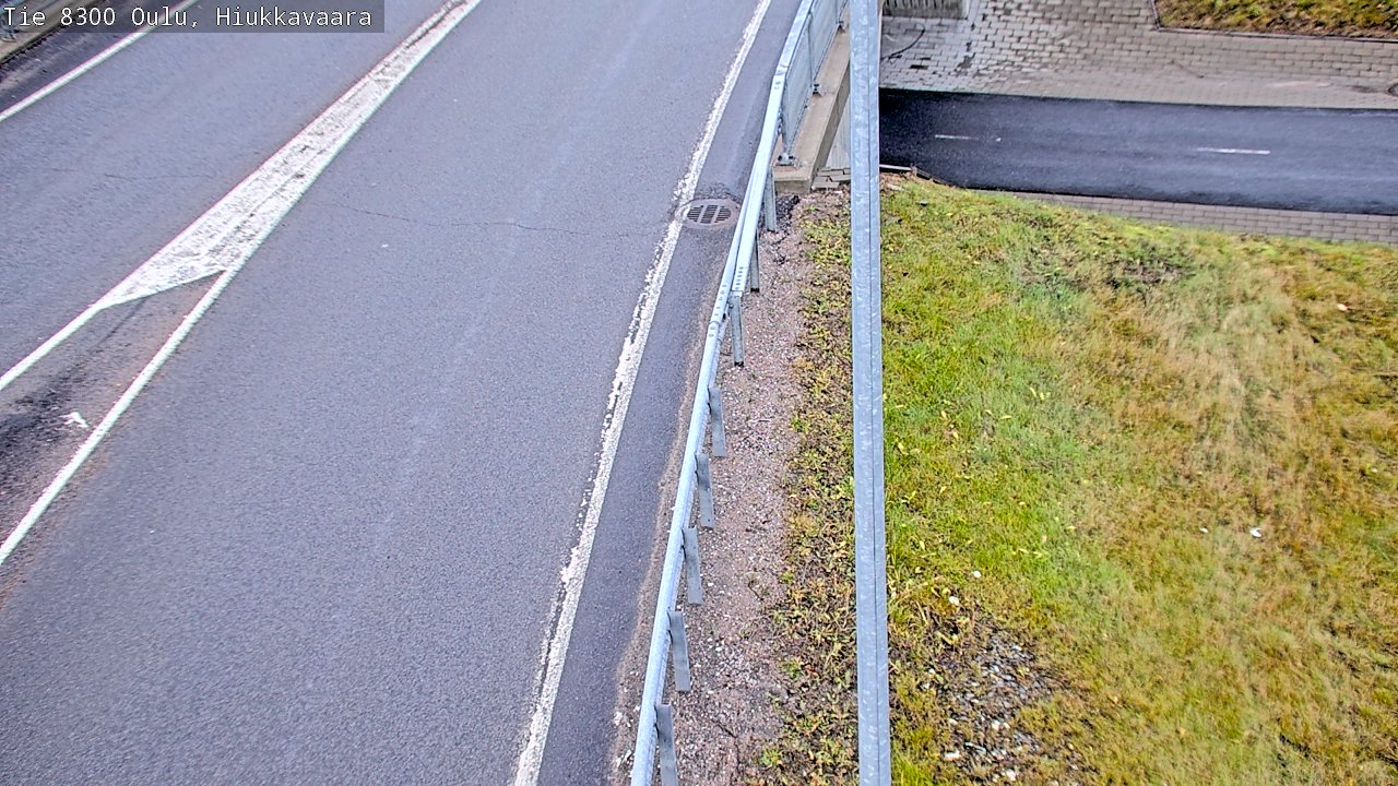 Kelikamerat Kuva tie 8300 Oulu Hiukkavaara, Oulu, Pohjois-Pohjanmaa