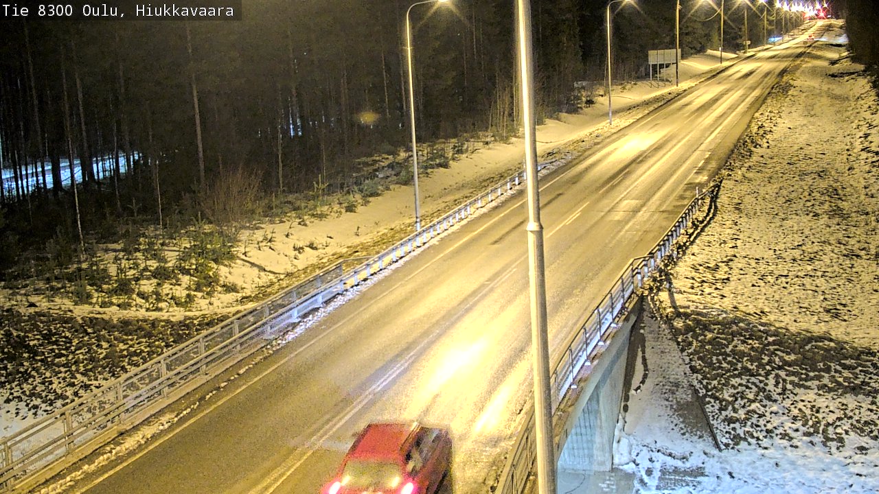 Kelikamerat Kuva tie 8300 Oulu Hiukkavaara, Oulu, Pohjois-Pohjanmaa