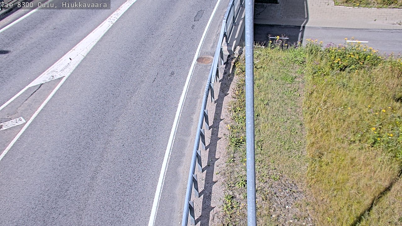 Kelikamerat Kuva tie 8300 Oulu Hiukkavaara, Oulu, Pohjois-Pohjanmaa