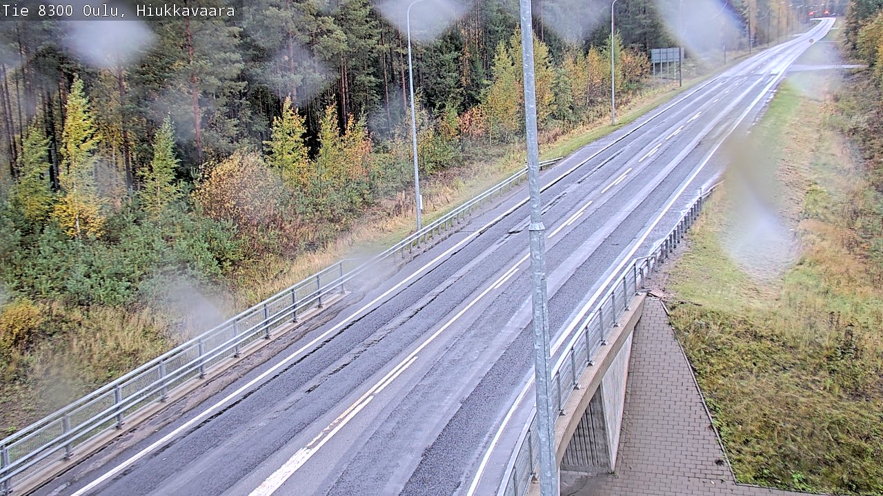 Weather Camera Image road 8300 Oulu Hiukkavaara, Oulu, Pohjois-Pohjanmaa