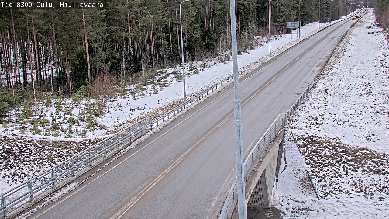 Kelikamerat Kuva tie 8300 Oulu Hiukkavaara, Oulu, Pohjois-Pohjanmaa