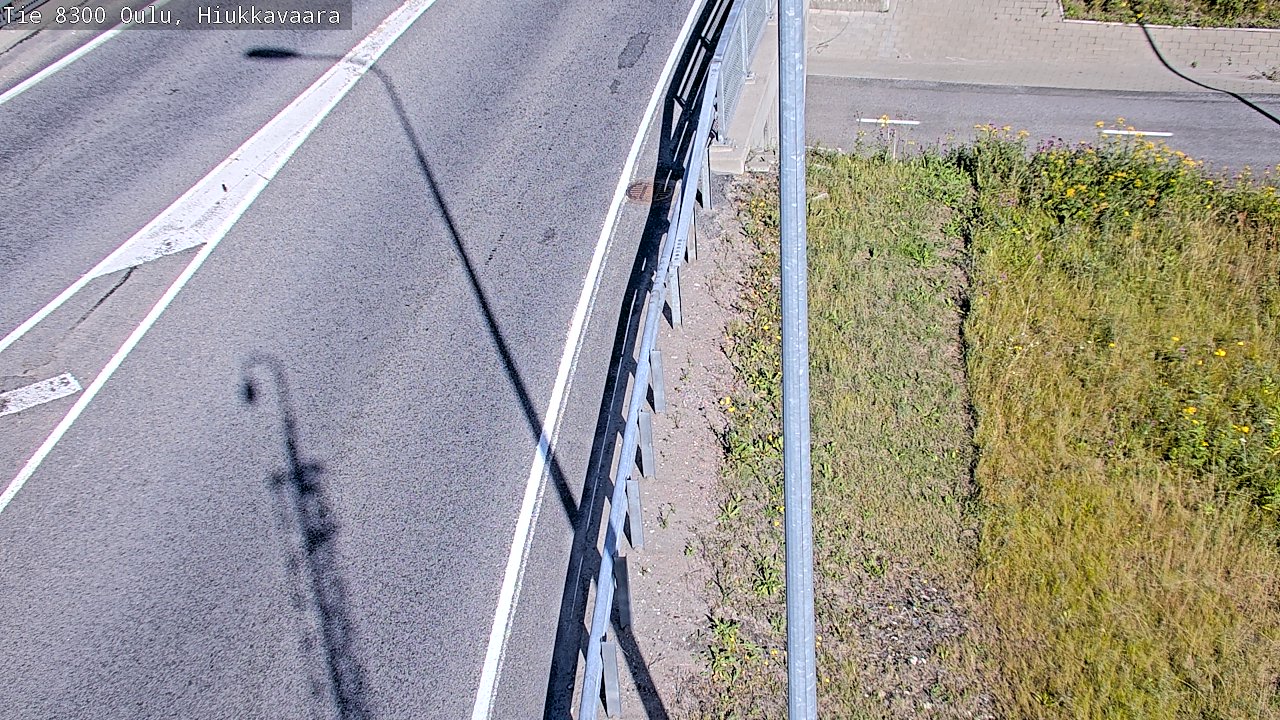 Kelikamerat Kuva tie 8300 Oulu Hiukkavaara, Oulu, Pohjois-Pohjanmaa