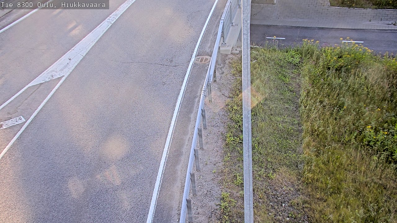 Kelikamerat Kuva tie 8300 Oulu Hiukkavaara, Oulu, Pohjois-Pohjanmaa