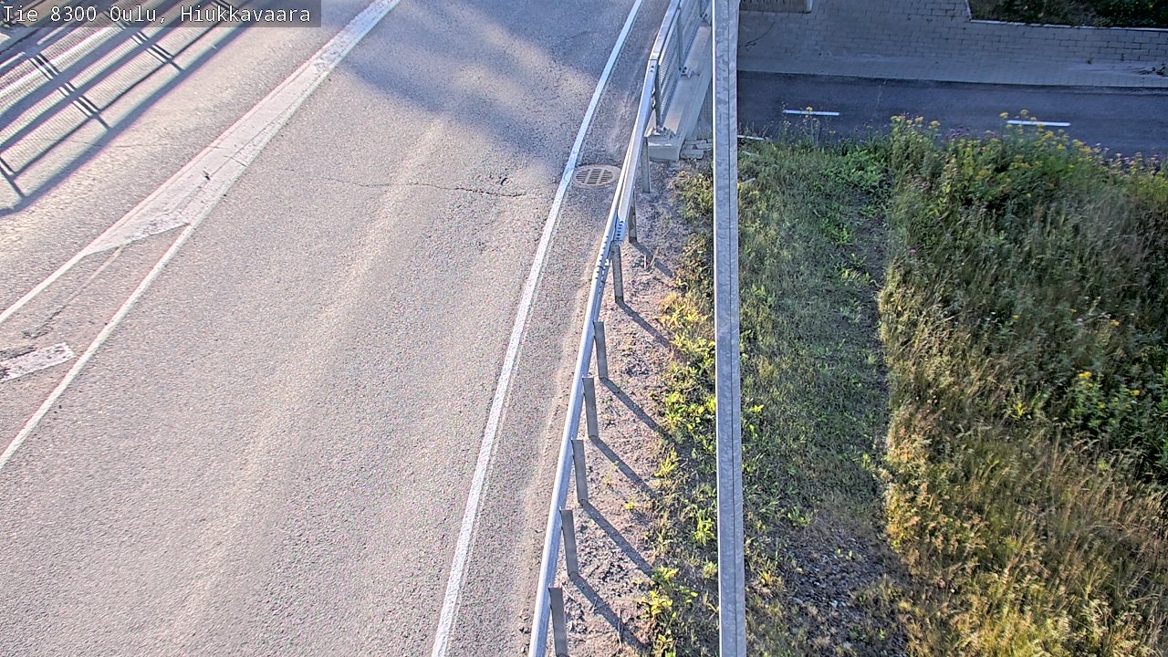 Kelikamerat Kuva tie 8300 Oulu Hiukkavaara, Oulu, Pohjois-Pohjanmaa
