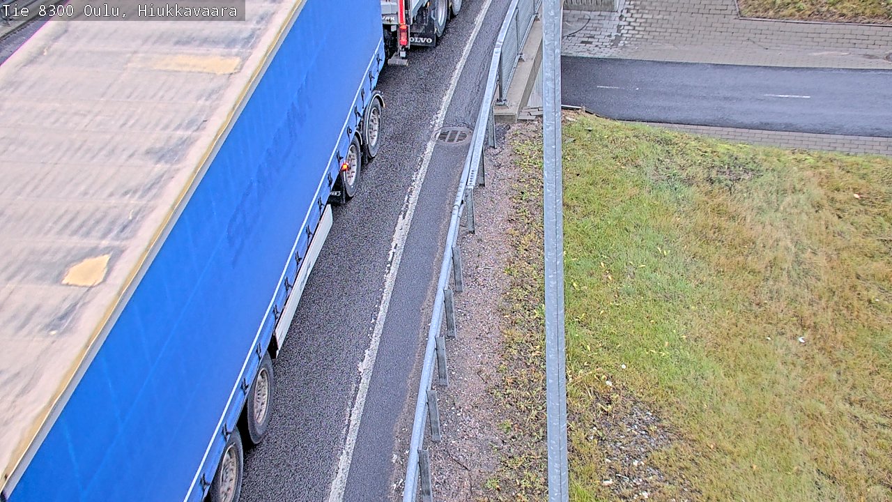 Kelikamerat Kuva tie 8300 Oulu Hiukkavaara, Oulu, Pohjois-Pohjanmaa
