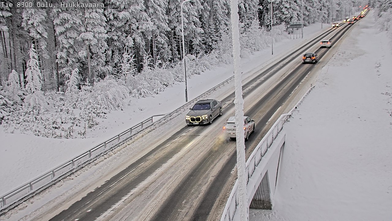 Kelikamerat Kuva tie 8300 Oulu Hiukkavaara, Oulu, Pohjois-Pohjanmaa