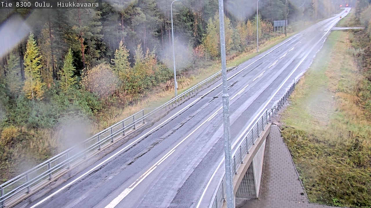 Weather Camera Image road 8300 Oulu Hiukkavaara, Oulu, Pohjois-Pohjanmaa